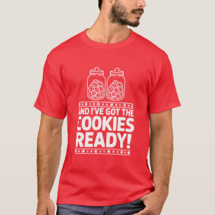 Camiseta Biscoitos Safadinhos de Natal Prontos