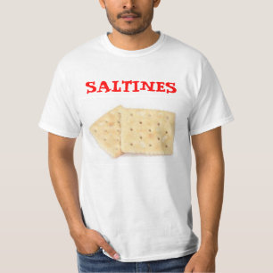 Camiseta biscoitos, SALTINES