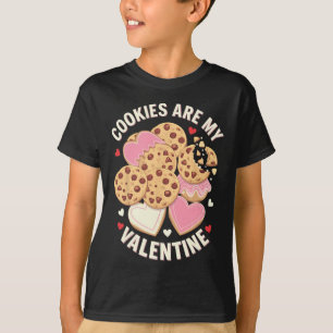 Camiseta Biscoitos São Meu Namorado Coração de Chocolate Ch
