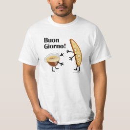 Camiseta Biscotti & café - Buon Giorno!