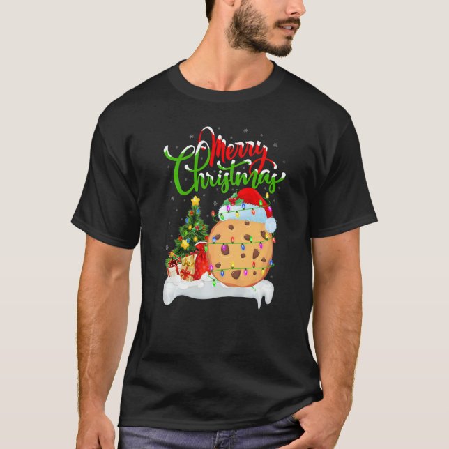 Camiseta Biscuit  Xmas Decorations Santa Biscuit Christmas (Frente)
