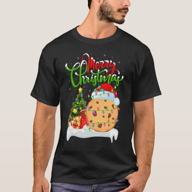 Camiseta Biscuit   Xmas Decorations Santa Biscuit Christmas (Frente)