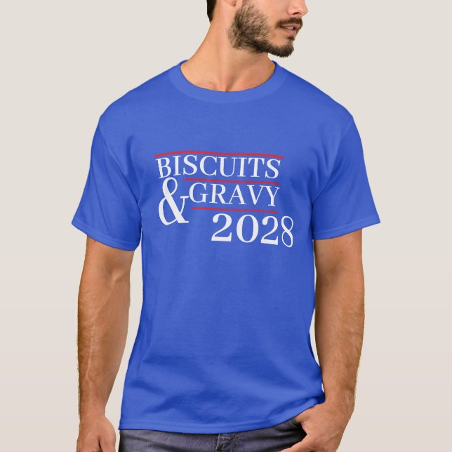 Camiseta Biscuits and Gravy 2028 (Frente)