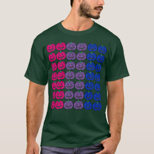 Camiseta Biseual Halloween Pumpkin Funny Lgbtq Para Gay Bi