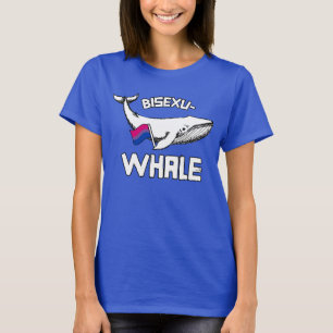Camiseta Bisexu-baleia Bisexuwhale