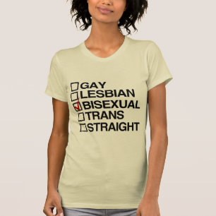 CAMISETA BISEXUAL DA RESPOSTA
