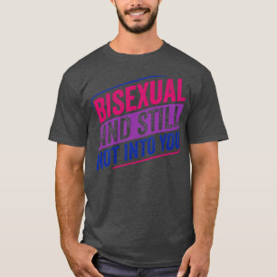 Camiseta Bisexual E Ainda Não Em Ti Orgulho Bisexuali
