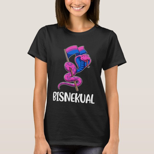 Camiseta Bisexual Snake (Frente)