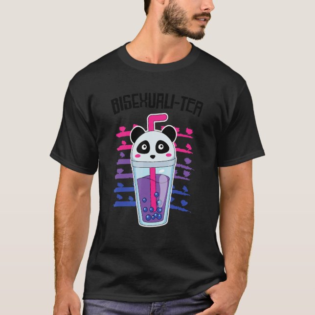 Camiseta Bisexuali Tea Bi Orgulho Bissexual 2 (Frente)