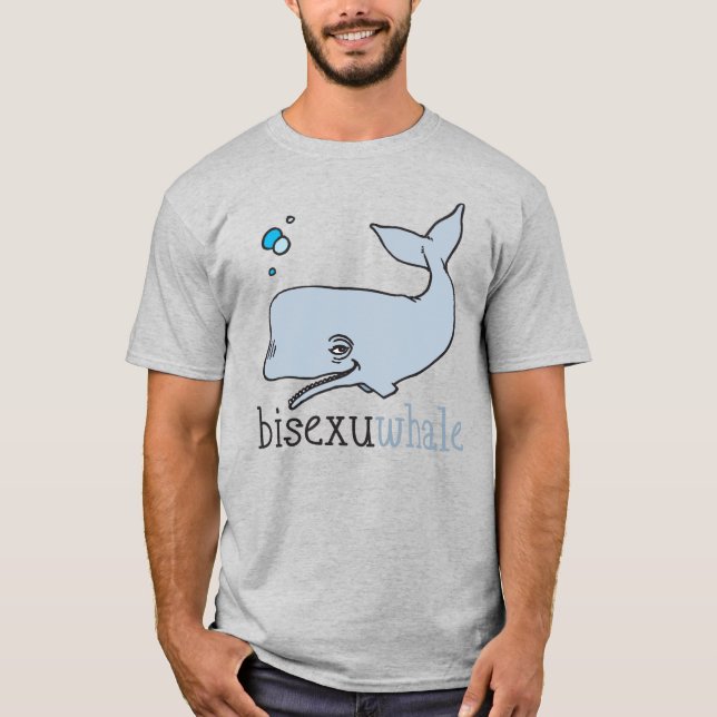 CAMISETA BISEXUWHALE (Frente)