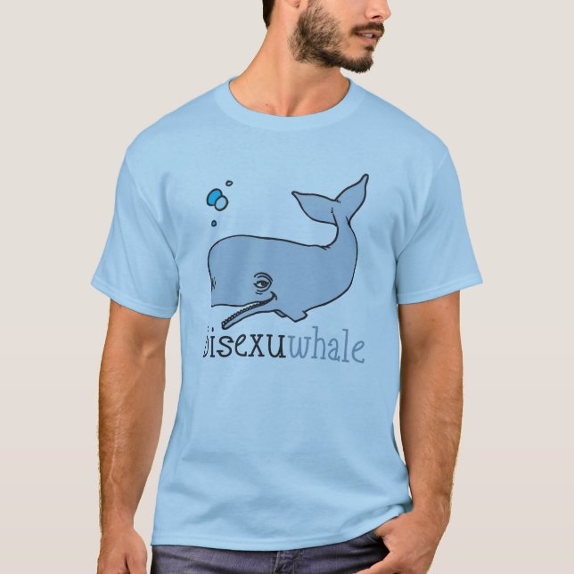 CAMISETA BISEXUWHALE (Frente)