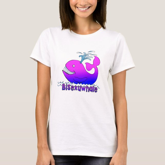 Camiseta Bisexuwhale (Frente)