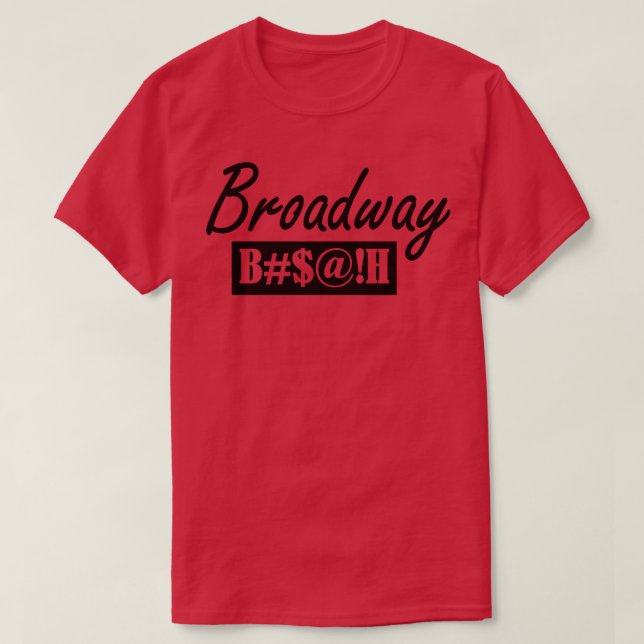 Camiseta Bish da Broadway (Frente do Design)