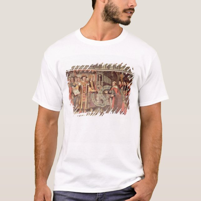 Camiseta Bishop Robert Sherburne com Henry VIII (Frente)
