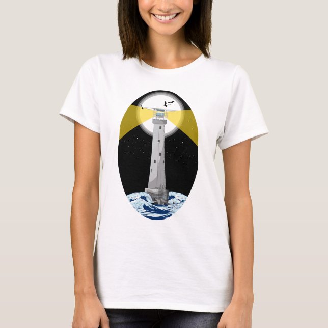Camiseta Bishop Rock Lighthouse (Frente)