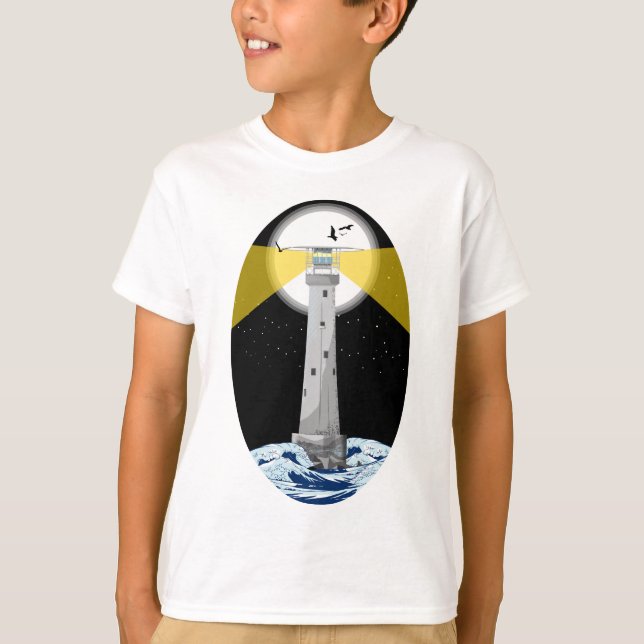Camiseta Bishop Rock Lighthouse (Frente)