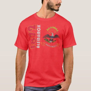 Camiseta Bismark North Dakota Vintage