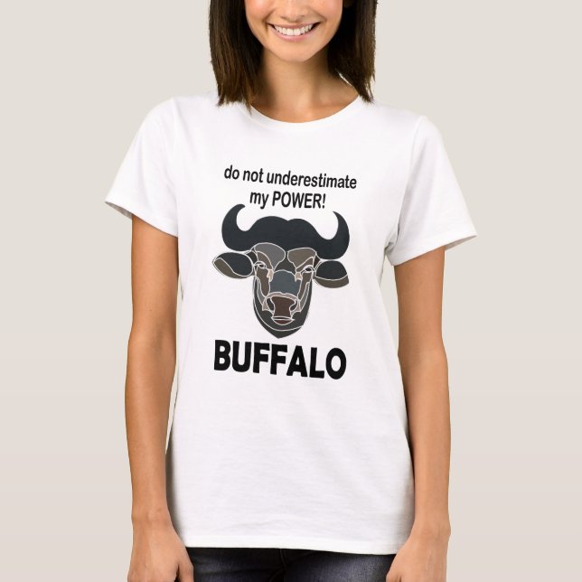Camiseta Bison Animal Buffalo (Frente)