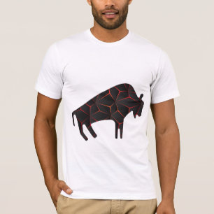 Camiseta Bison Antigo ou Touro Pré-Histórico