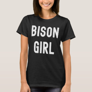 Camiseta Bison Bison Girl