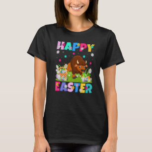 Camiseta Bison Felz pascoa Bunny Bison Páscoa domingo