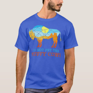 Camiseta Bison National Park Não Põe Vacas Fluffy