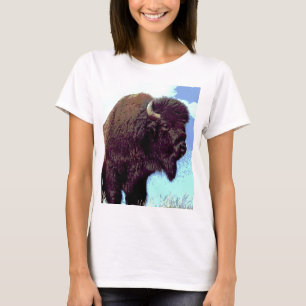 Camiseta Bison Pop Art