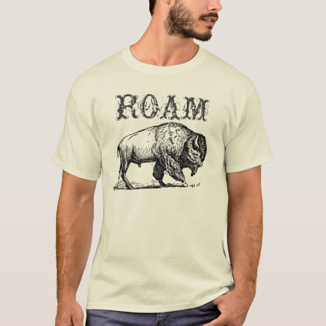 Camiseta Bison Roam T-Shirt (Frente)