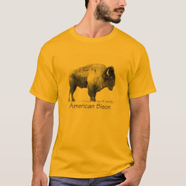 Camiseta Bisonte americano (Frente)