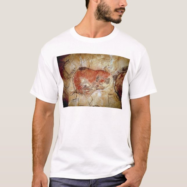 Camiseta Bisonte das cavernas de Altamira (Frente)