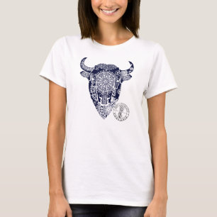 Camiseta Bisonte para senhoras de CantWearThis