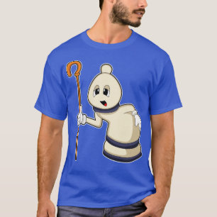 Camiseta Bispo de xadrez em xadrez