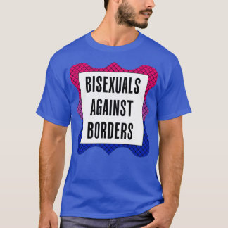 Camiseta Bissexuais contra Fronteiras