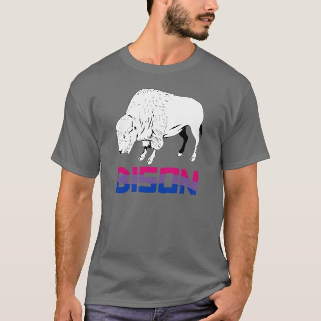 Camiseta Bissexual Bisonte (Frente)