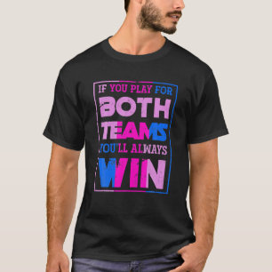 Camiseta Bissexualidade Engraçada Bi Sinais Orgulho Mês Que