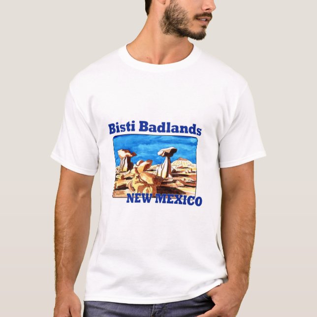 Camiseta Bisti Badlands, Novo México (Frente)