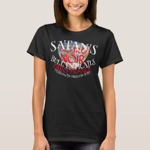Camiseta BISTRÔ DE ENTRAHAS DE Touro de Satanás PARIS FRANÇ