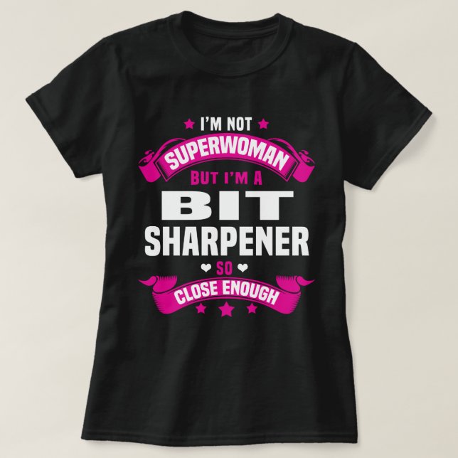 Camiseta Bit Sharpener (Frente do Design)