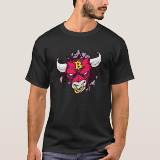 Camiseta Bitcoin Angry Bull I Funny Bullmarket Bitcoin