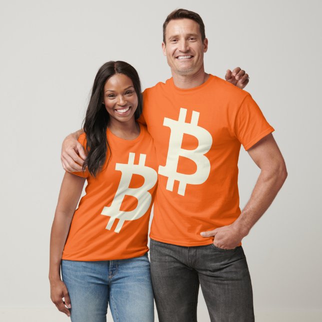 Camiseta Bitcoin Bigger ₿ (Unissex)
