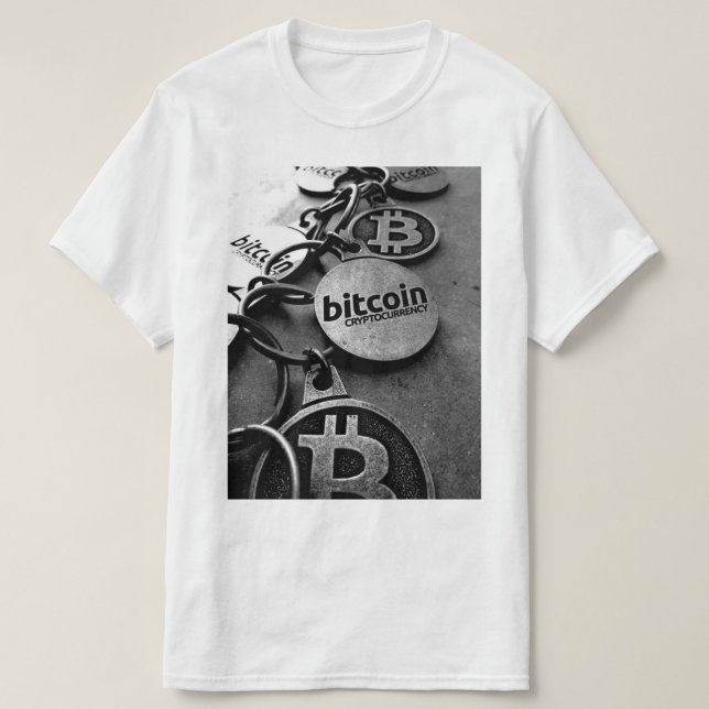 Camiseta Bitcoin Blockchain (Frente do Design)