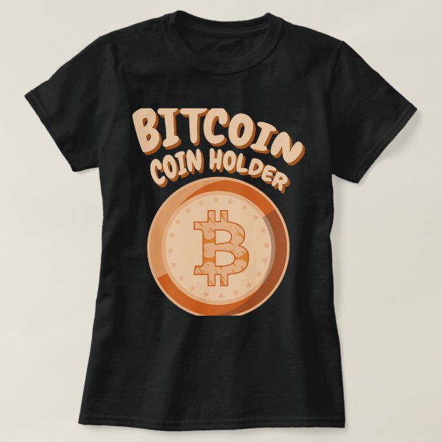 Camiseta BITCOIN BTC Cripto Crypto Blocchain Co (Frente do Design)