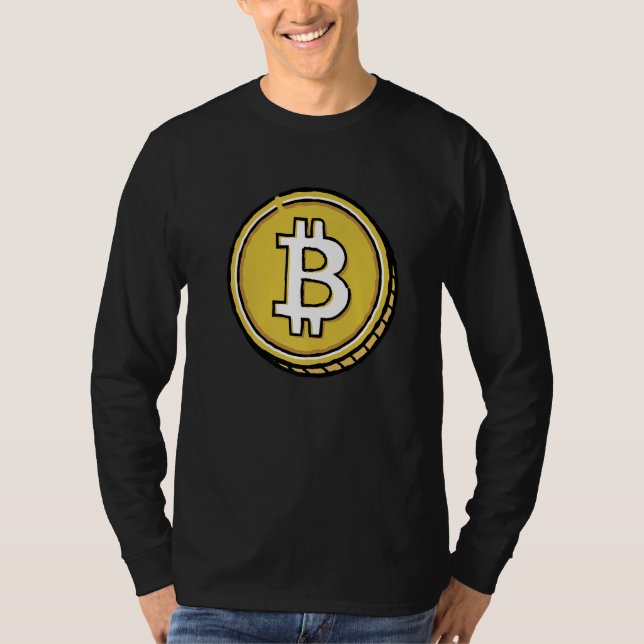 Camiseta Bitcoin BTC Cryptocurrency Trader  For Crypto Inve (Frente)