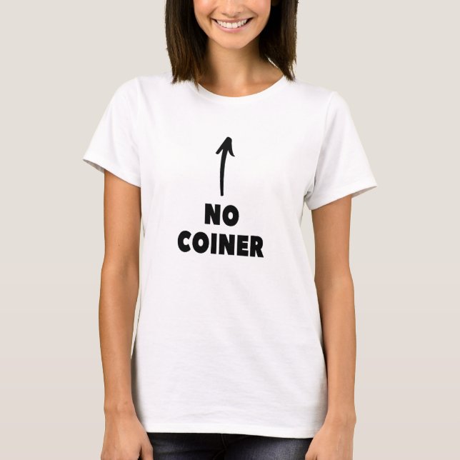 Camiseta Bitcoin Crypto No Coiner (Frente)