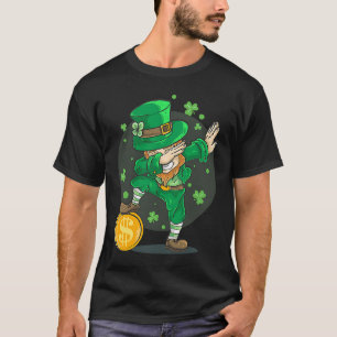 CAMISETA BITCOIN DABBING LEPRECHAUN BITCOIN RUA PATRICK