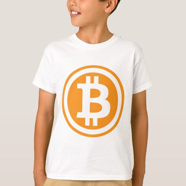 Camiseta Bitcoin logótipo (Frente)