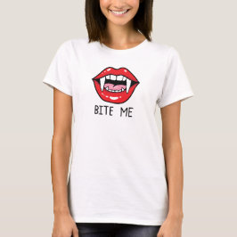 Camiseta Bite me 