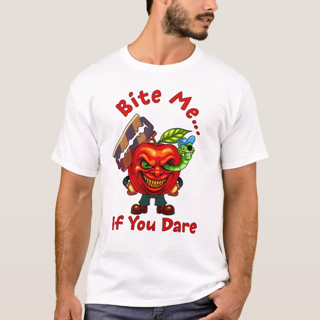 Camiseta Bite Me… If You Dare (Frente)