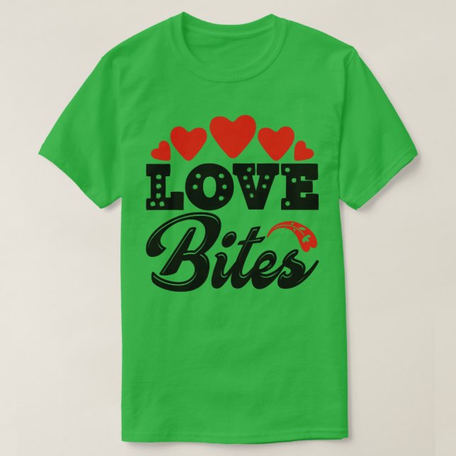 Camiseta Bites de amor 2 (Frente do Design)