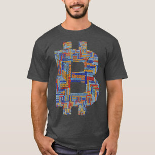 Camiseta Bitmoney Art Bitpessoalmente Crypto Word Cloud Tee